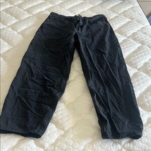 Abercrombie & Fitch Black Straight Leg Jeans
